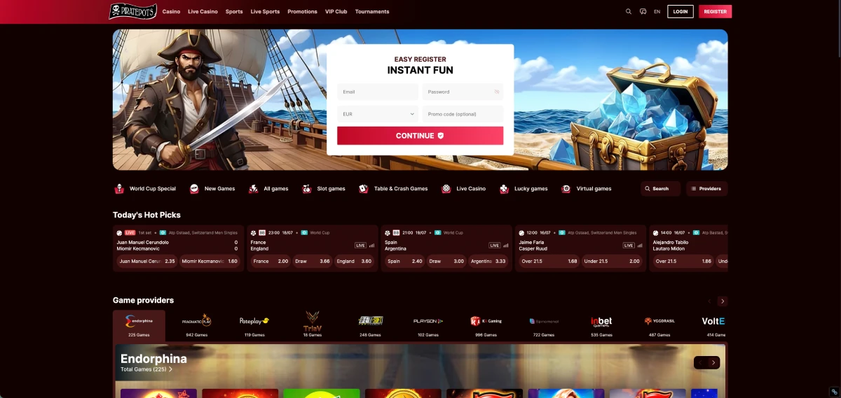 PiratePots non-GameStop casino review for UK players